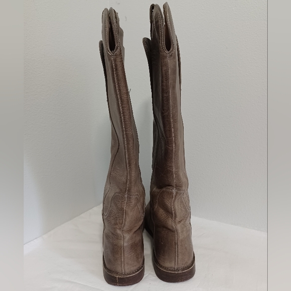 Frye tall boots smoky gray leather size 8.5B - Picture 4 of 13